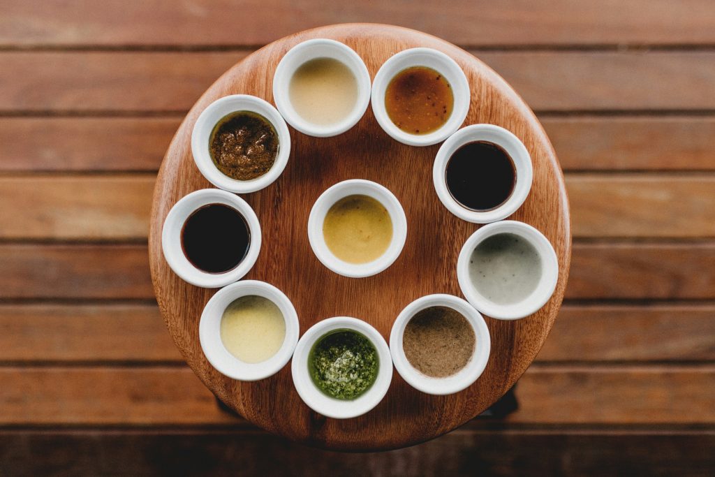 A selection of sauces - what's the SEO sauce for your travel blog?