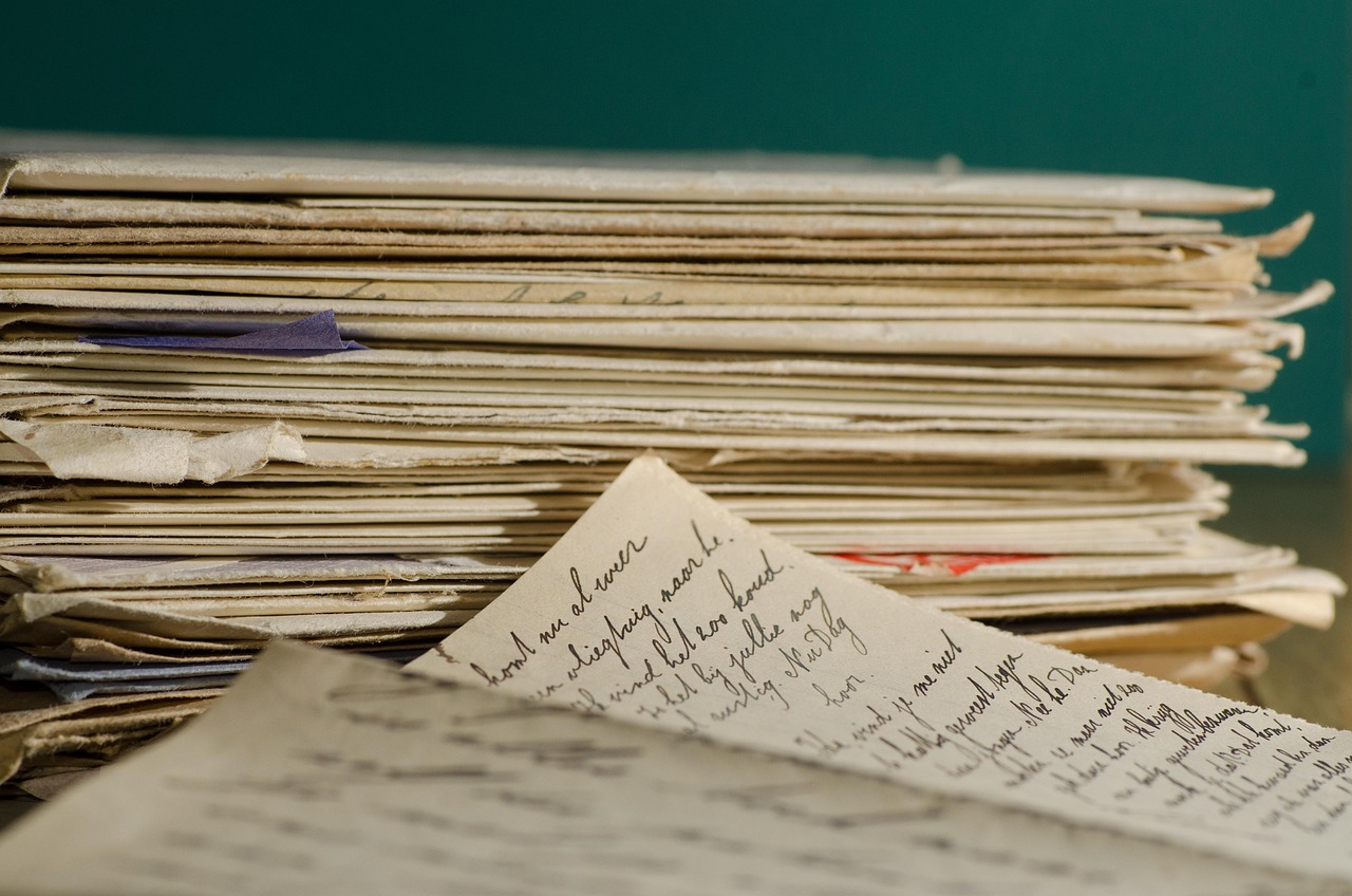 Handwritten correspondence showing unique personal voice in travel business copywriting