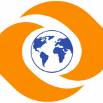 Logo of Big Wordl Made Small podcast, featuring Genevieve White as a guest